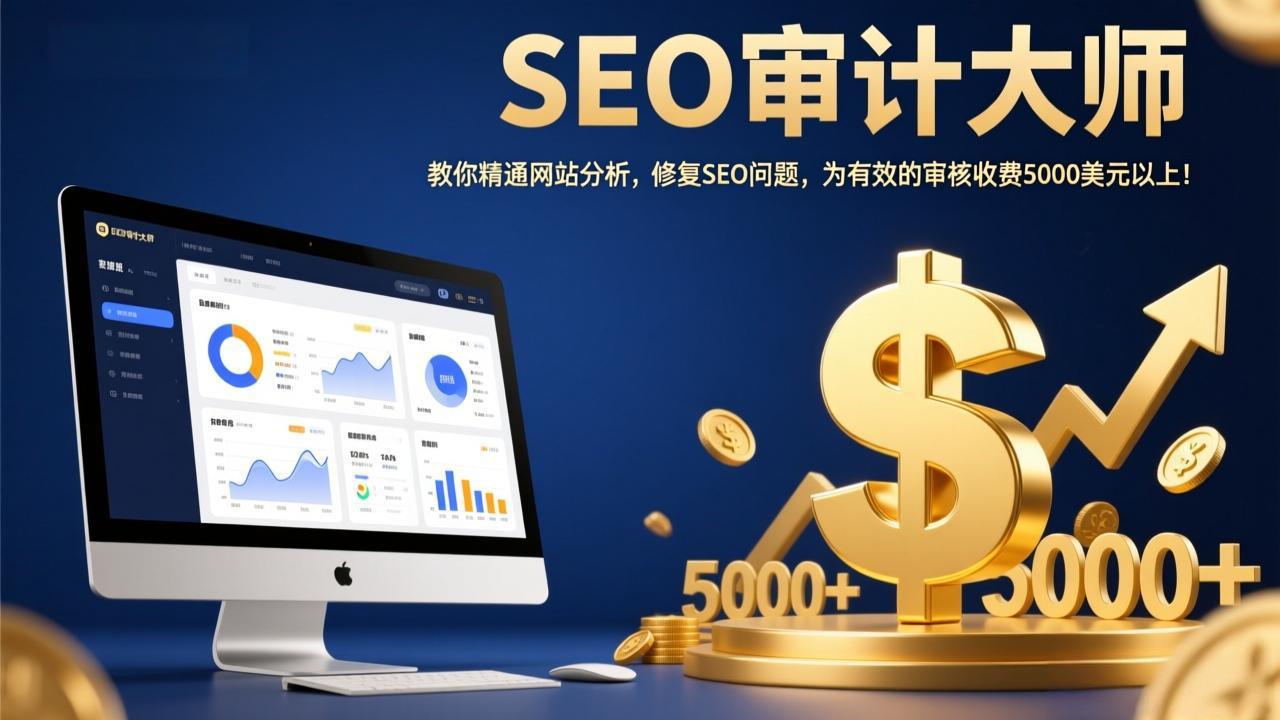 （17475期）SEO审计大师：教你精通网站分析，修复SEO问题，为有效的审核收费5000美元以上！