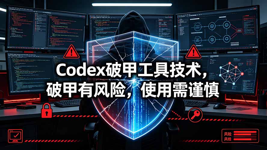 (19533期)Codex破甲工具技术,破甲有风险,使用需谨慎