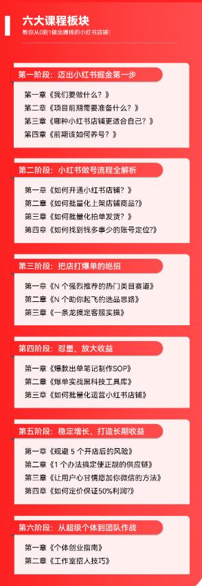 2023小红书电商火爆全网,新晋红利,风口项目,单店收益在3000-30000!